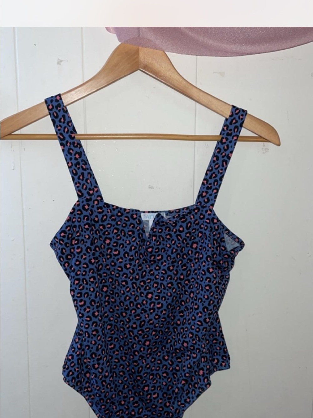 Navy Leopard Print Body